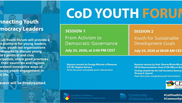 Community of Democracies’ Youth Forum